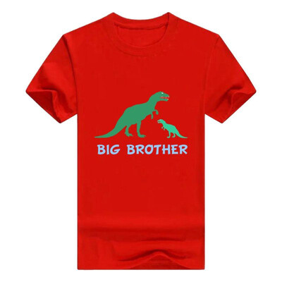 

Cute Big Brother Dinosaur T-Shirt Funny T-Rex Animal Tee
