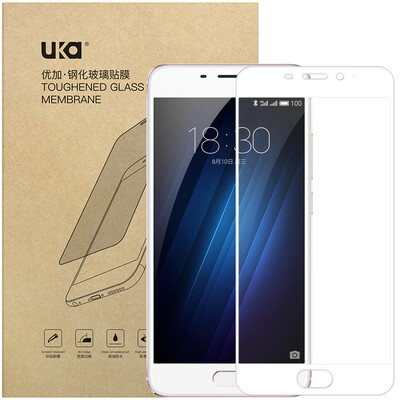 

Meizu очарование Синего Е плюс отличная стальной пленка / полный экран полного охвата связан стеклянная пленка / защитная пленка телефон белого