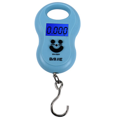 

Baijie HL-168 50kg Portable Electronic Scale Blue