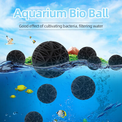 

18mm Aquarium Bio Ball Biological Bio Ball Aquarium Filter Media Balls 50PCS