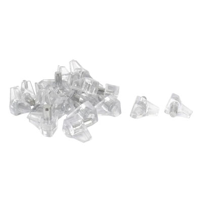 

UpperX 5 mm Pin shelf support shelf studs strong support 20 pcs Transparent