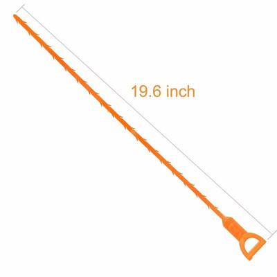 

Outdoor 3 Pack Drain Snake Hair Drain Clog Remover Cleaning Tool