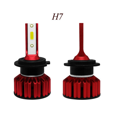 

1pair Car Headlight Bulb 12V 50W 6000K spotlight H4 LED car Headlamp Car auxiliary driving lights 9005 9006 H4 H7 Auto fog lamp