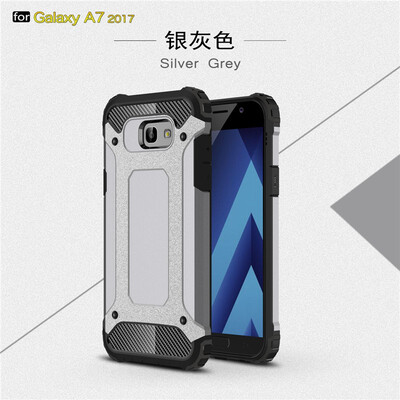 

Fivice Samsung Galaxy A7 2017A720 case Luxury Silicone Diamond Armor PC Hard Shell Phone Case