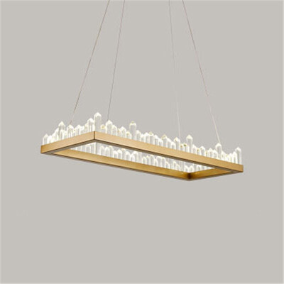 

Baycheer HL487623 K9 Crystal Gold Finish 3937" Diameter Round Crystal ChandelierWhite Light