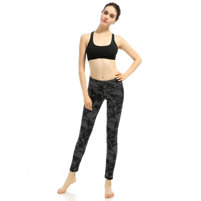 

Sounteam Womens Printed Leggings Full-Length Regular Size Yoga Workout Leggings Pants
