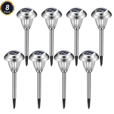 

SUNGIFT Solar light outdoor courtyard lawn light stainless steel led waterproof garden light