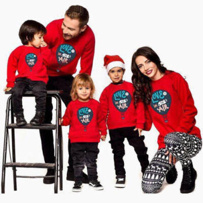 

Family Matching Adult Kid Xmas Christmas Jumper Sweater Retro Vintage Pullover