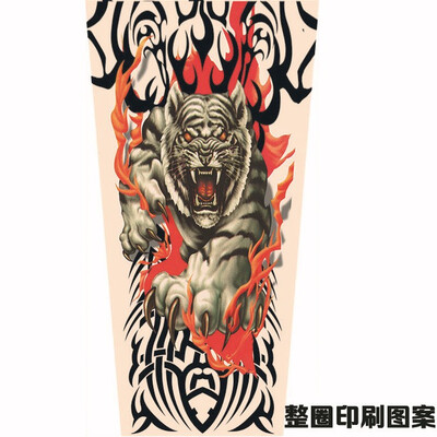 

Outdoor Sleeves stitches Tattoo sleeve Sleeve Men&women Flower Arm Ride Driving Sunscreen Equipment Arm Warmers