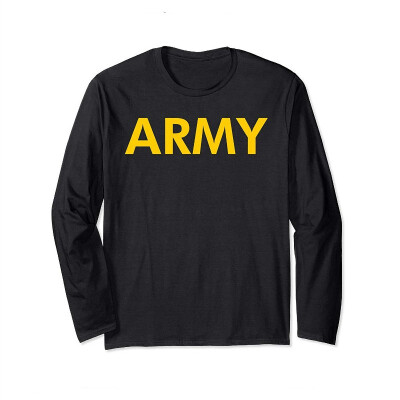 

Army Logo Shirt APFU Workout Long Sleeve Tee