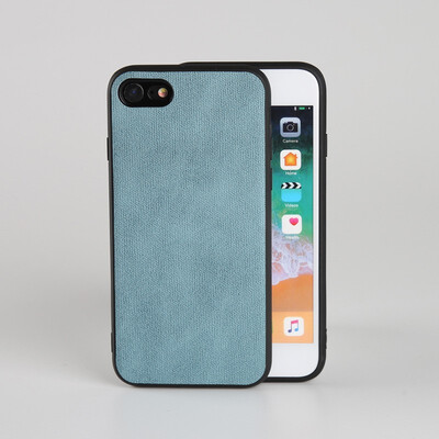 

Phone Cases For iPhone X Xs Max Cover PU Leather Frabic Texture TPU Silicone Case For iPhone 6 6S 7 8 Plus Shell