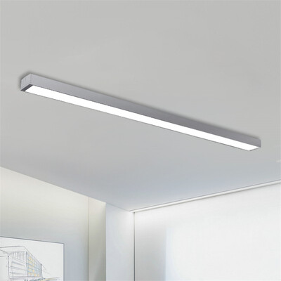

Baycheer HL488719 90CM Long LED Ceiling Light Office LightSilver