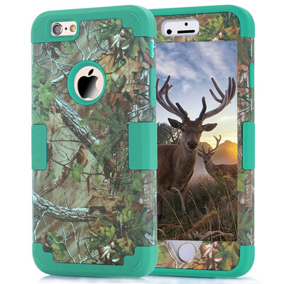 

MOONCASE Hybrid трехслойной брони Defender Прочный противоударный Impact защитный чехол для iPhone 6 Plus / 6S Plus (5.5 ")