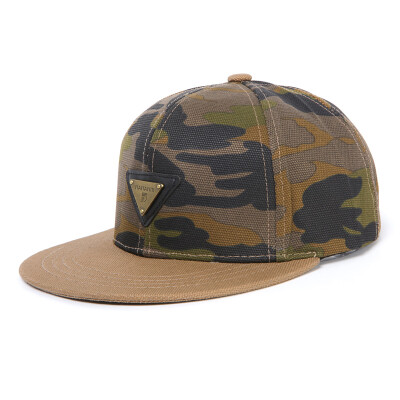 

Vedordna baseball cap Korean hip-hop hat female Korean version of camouflage hat men tide outdoor sports cap VD0019 light yellow