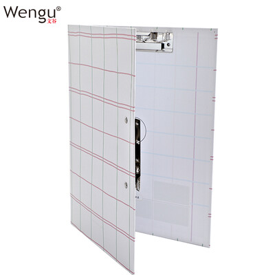 

Wengu Wengu a4 board folder student paper clip writing pad board folder paper folder double folder F1-04B