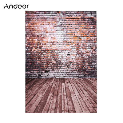 

Andoer 2 3m66 98ft Large Photography Backdrop Background Brick Wooden Floor Pattern for Baby Newborn Children Teen Adult Ph