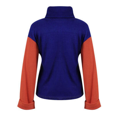 

Women Turtleneck Baggy Tops Chunky Knitted Sweater Jumper Pullover Tops Knitwear