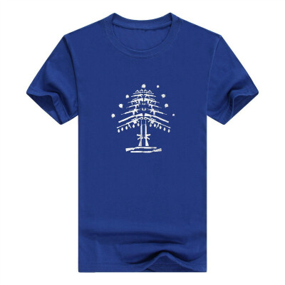 

Assault Rifle Hgun Gun Christmas Tree Gildan - Pullover Mens T-Shirt