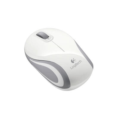 

Logitech M187 Mini Mouse белый беспроводной