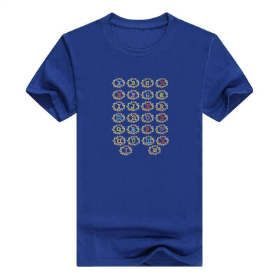 

Alphabet Christmas Lights Christmas Gildan - Pullover Mens T-Shirt Funny Fashions