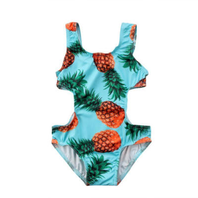 

Toddler Baby Kid Girl Beach Swimsuit Swimwear Bikini Set Monokini Bathing Suit A