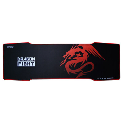 

Should appropriate cool EXCO red dragon gaming keyboard mouse pad oversized speed version 5mm thick fine smooth smooth lengthening lock creative professional computer office table mat MSP-015