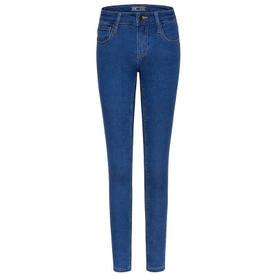 

Semir Lady fashion in the low waist Slim stretch feet student cowboy trousers Korean version of the wave 11116240666 cowboy light blue 28
