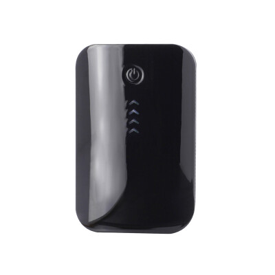 

8400mAh power bank Backup Powers Mobile Power Supply Black