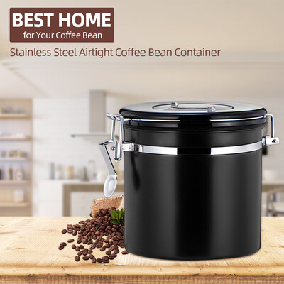 

Coffee Container Coffee Storage Coffee Bean Container Coffee Canister Stainless Steel Container