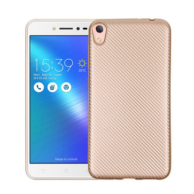 

Goowiiz Phone Case For ASUS Zenfone Live3S Max ZB501KLZC521TL Luxury Ultra-thin Carbon Fiber Soft Silicone Complete protection