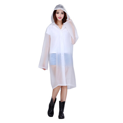 

XIANFENGLIAN Thicken Raincoat Outdoor Camping Poncho Men Women Durable Waterproof Rain Gear