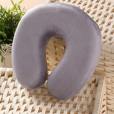 

Yinglite Memory Foam Travel Neck Pillow U Shape 30×30×10cm , Ortho Therapy Neck Support Pillow with Velour Cover