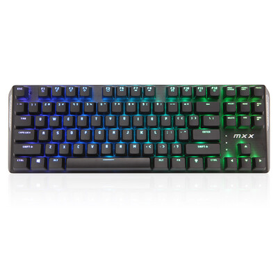 

Radium extension Rantopad MXX RGB double light effect backlight game mechanical keyboard 87 key black axis