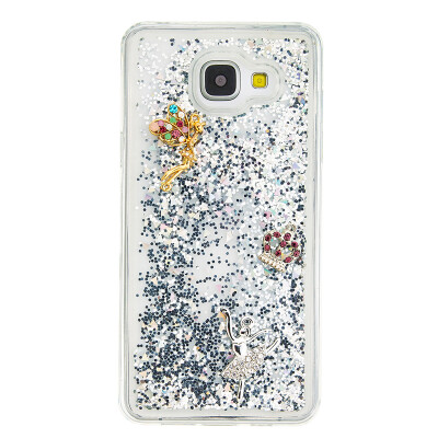 

Dynamic Quicksand Glitter Liquid Soft TPU Case Cover For SAMSUNG A510