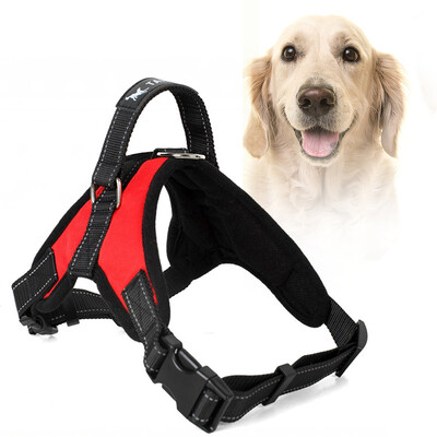

Dog Harness Dog Breast Strap Oxford Pet Chest Vest with Handle for Large Dog Walking Outside Size