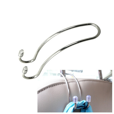 

Clips Automotive Metal Car Seat Hook Auto Headrest Hanger Bag Holder for Car Bag Purse Cloth Grocery Storage Auto Fastener