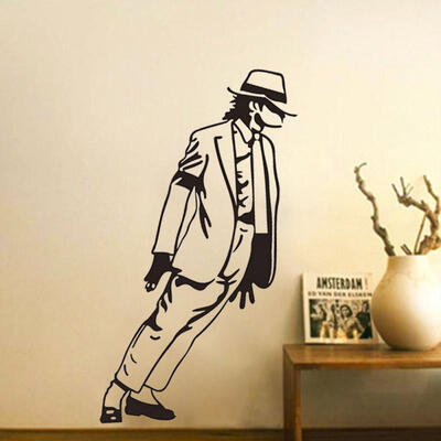 

Michael Jackson Dancing Vinyl Wall Decals Removable Sticker Home Room Decor DIY