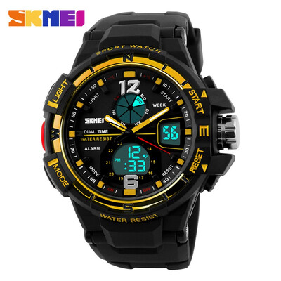 

New SKMEI Watch Sport Wrist Men Mens Analog Digital Waterproof Military