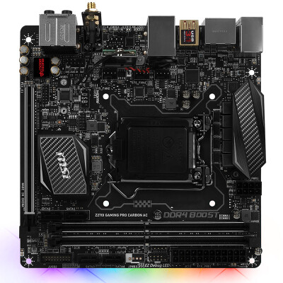 

MSI Z270I GAMING PRO CARBON AC Motherboard Intel Z270 LGA 1151