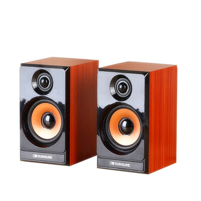 

Three Xu M20 wooden mini speaker USB2.0 desktop computer speaker phone multimedia shadow box