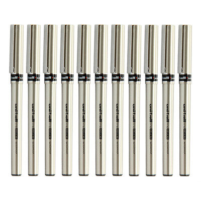 

Mitsubishi (Ui) UB-177 Металлическая оболочка Подпись Pen (Water Resistance) Шариковая ручка (синий) 0.7MM (12 Pack)