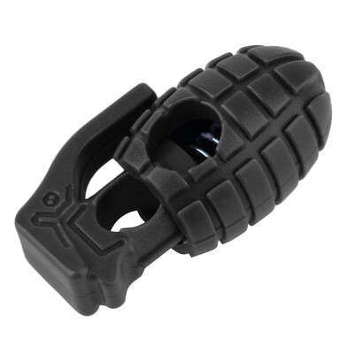 

Grenade Shape Shoe Shoelace Buckle Stopper Rope Clamp Cord Spring Lock
