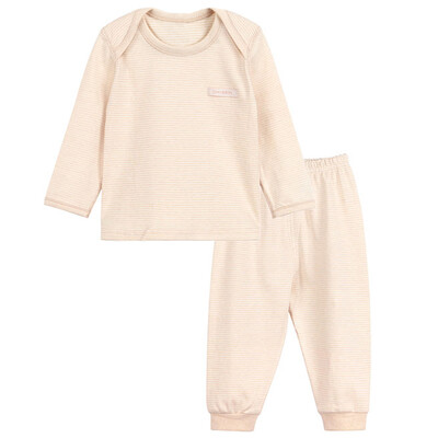 

Xin Song baby color cotton letters collar suit newborn spring&autumn color cotton underwear shirt pants suit shallow card its C299D66