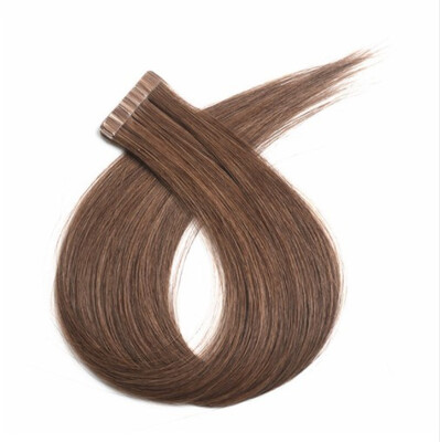 

Amazing Star Brazilian Virgin Hair Straight Human Hair Extensions Tap In Hair Color 1 1B 2 4 6 27 99J PU Hair 18 inch
