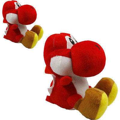 

New Sitting Yoshi Super Mario Bros Soft Plush Stuffed Kid Gift Toy