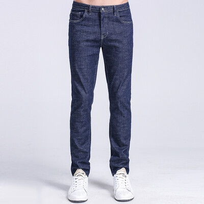 

Пол Фади BAOLUOFADI Джинсы Мужские Slim Stretch Вскользь Брюки 187116302 Синий 32