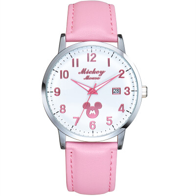 

Disney children's watches girls primary and secondary students quartz watch girls luminous pointer watch fashion mickey female watch MK-13001P2