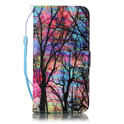 

Tree Design PU Leather Flip Cover Wallet Card Holder Case for IPHONE 7PLUS