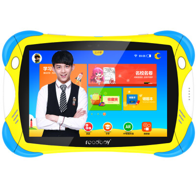 

Readingboy children reading plate Q7 8 inch 32G 3D interactive teaching language outside the synchronization point of reading machine children's children's computer learning machine early education machine story machine