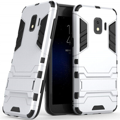 

Case for Samsung Galaxy J2 Core 5 inch 2 in 1 Shockproof with Kickstand Feature Hybrid Dual Layer Armor Protective Cover